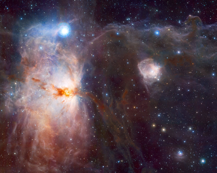 The Flame Nebula in Infrared