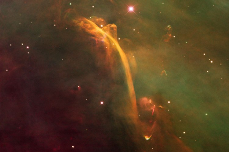 HH-222: The Waterfall Nebula